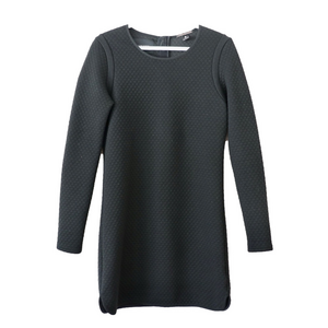 Scotch and Soda Star de la Saison Quilted Dress Black Size 1 Small